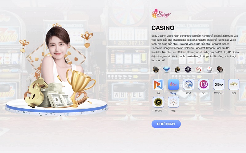 Chọn cửa cược Baccarat